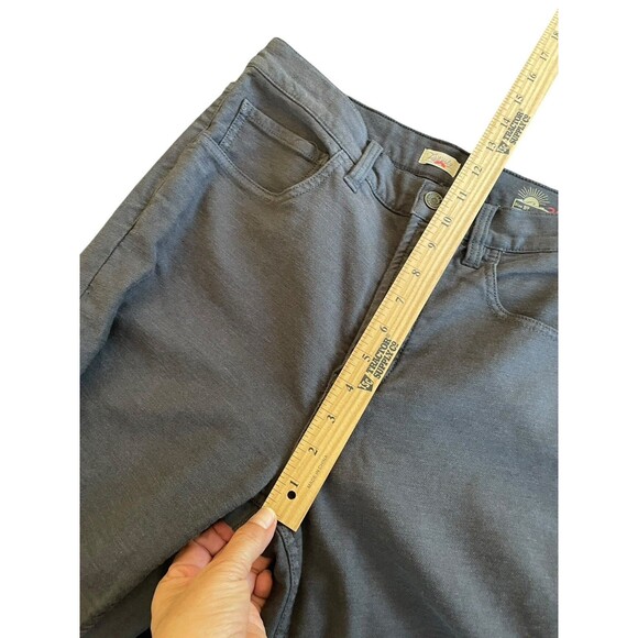 Faherty Women’s Stretch Terry 5 Pocket Straight Pant 29 Washed Black - Picture 13 of 16